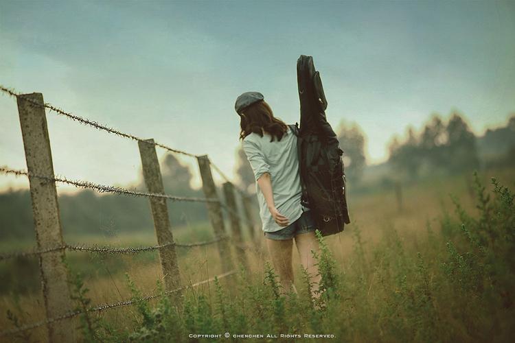 天亮了,我一个人上路 - 摄影作品