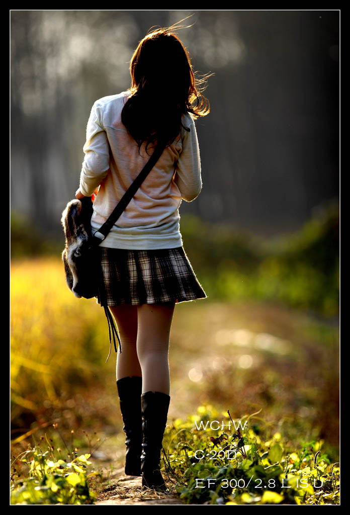 <em>她的背影</em>+