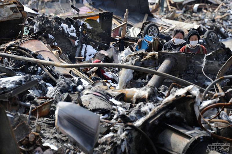日本东北部大地震后的灾区高清照片 - 游侠摄影