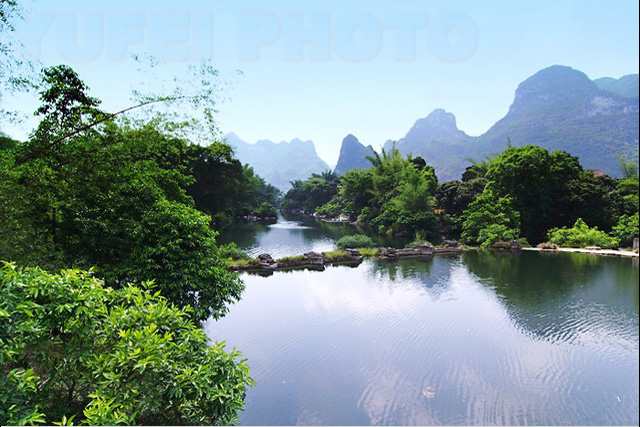 大新恩城山水风光